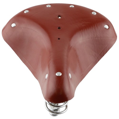 Bicycle leather saddle seat - bicycle,