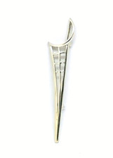 VINTAGE, CARRICK JEWELLERY LTD, STERLING SILVER BROOCH, RENNIE MACKINTOSH DESIGN