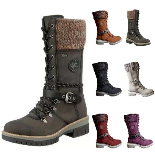 Womens riding biker boots mid - womens,