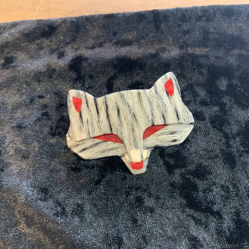 Lea stein brooch fox - lea,