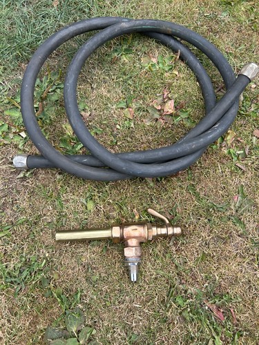 Brass vintage bowser petrol - bowser,