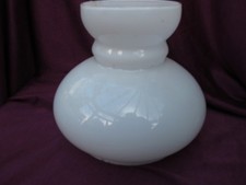 White glass Oil lamp Shade