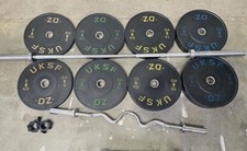 100kg set bumper UKSF olympic