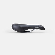 Temple Cycles Vegan Leather Bicycle Saddle, Comfortable Waterproof Bike Seat