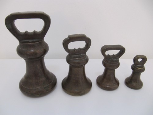 Antique set brass bell - antique,