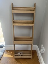 Solid Oak spice rack for