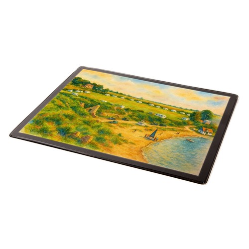 Mouse mat caravan - caravan, field
