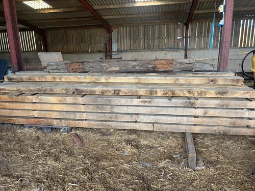 Oak beams 4mx20cmx10cm - 27,