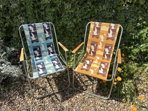 Pair vintage 1970 80s deck - of, 1970/80s