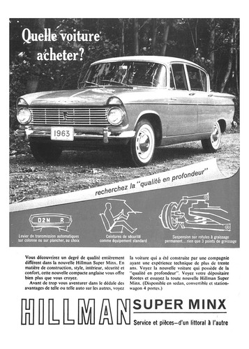Hillman super minx 24 - hillman, x