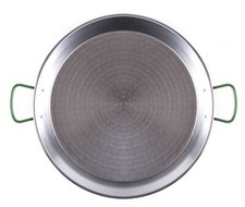 Paella pan Polished steel 32cm