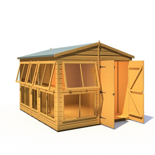 8x10 sunhut potting shed - sunhut, with