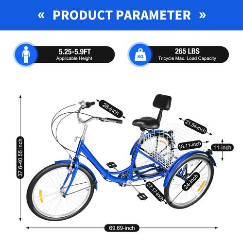 Tricycle adult senior 7 - tricycle,