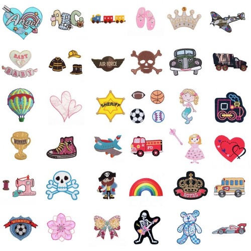 Iron motif sew applique - motif,