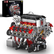 Working V8 Engine Model Kit