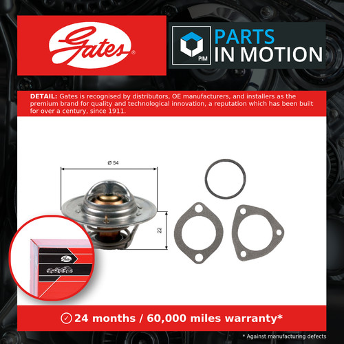 Coolant thermostat fits ford - fits,