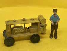 Compressor & Man By Morestone (N Yel 649) Missing Pipe, Drill & Tow Connection