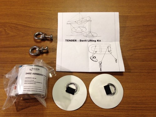 Point davit lifting - 4, kit