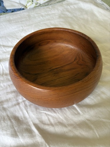 Vintage wooden teak fruit - wooden,