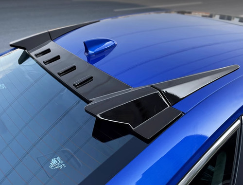 Glossy black rear - black, window