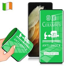 2PACK Ceramic FULL SCREEN Genuine Screen Protector for Samsung GALAXY ALL MODELS