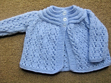 LOVELY HAND KNITTED MATINEE