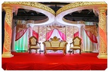 Wedding stage decoration