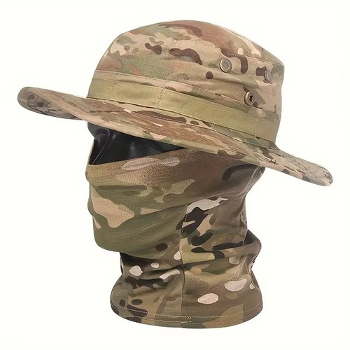 Camouflage boonie hat - camouflage, wide