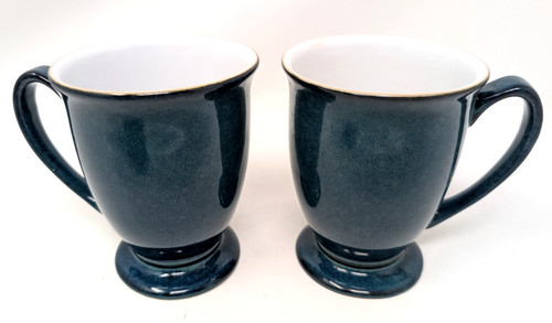 Denby greenwich footed - footed, tea