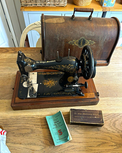 Antique 1893 singer model - antique,