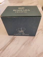 Vintage Bohemia Crystal Glass