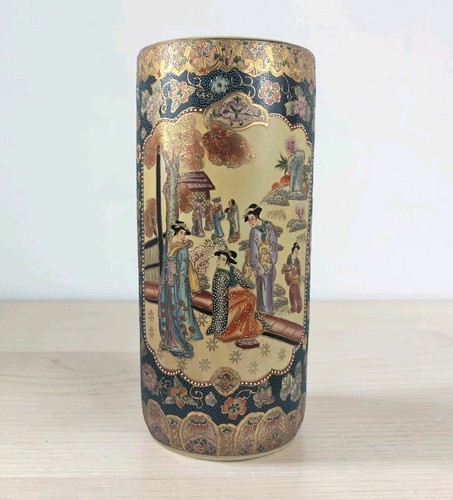 Vtg porcelain satsuma style - porcelain,