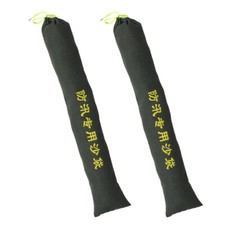 2pcs Canvas Sandbags Anti-flood Sandbags Outdoor Sandbags Strip Sand Bags UK