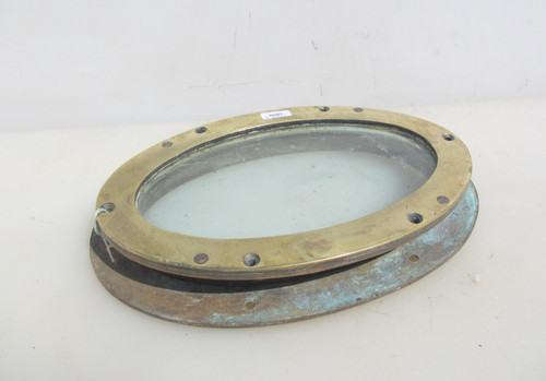 Victorian brass porthole - victorian,
