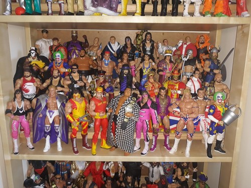 Various wrestling figures wwe - various,