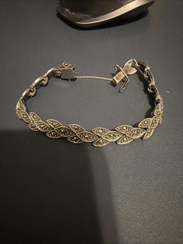 925 sterling silver marcasite - sterling,