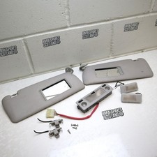 BMW E36 TOURING SALOON PAIR SUN VISORS GREY & INTERIOR MAP LIGHT