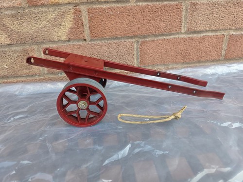 Mamod steam wagon - wagon, rear