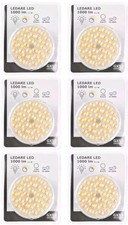 (760)  6x Ikea Ledare LED Bulbs GX53 600 Lumen Dimmable 2700 Kelvin 36-110°.