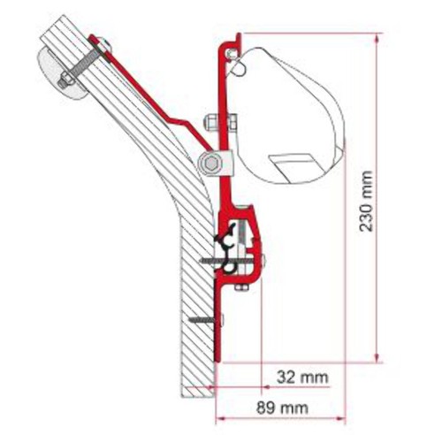 F35 adapter eriba touring - eriba,