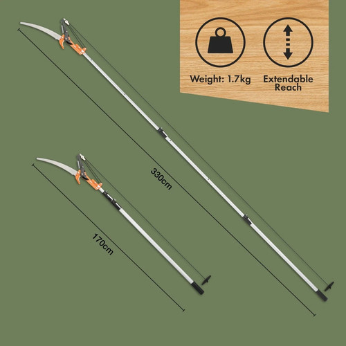 Vonhaus telescopic tree pruner - vonhaus,