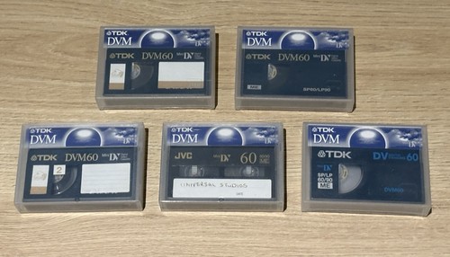 Tapes tdk dvm 60 mini - 4, x