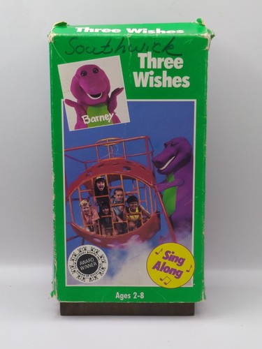 Vintage 1992 barney - barney, three