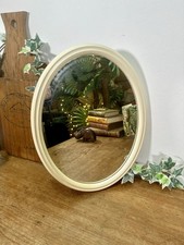 Vintage Oval Wall Mirror by