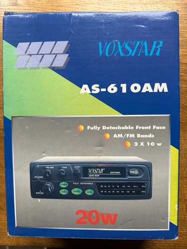 Voxstar car radio - voxstar, am/fm