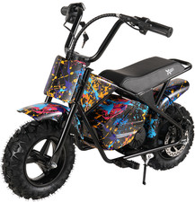 GRAFFITI Kids Child's Electric 36V Monkey Mini Dirt Bike Motorbike 300W