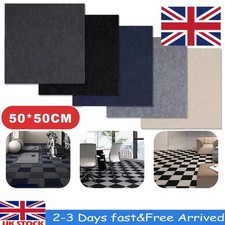 20/60x Carpet Tiles 50x50cm