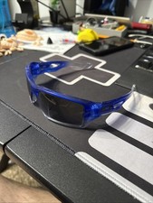 Oakley Eye Patch 2 Blue Clear Fade Frame Black Grey Gradient Lens OO9136-02