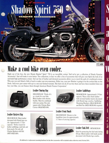 Genuine honda accessories - honda,
