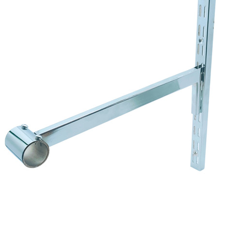 Chrome straight arm - chrome,